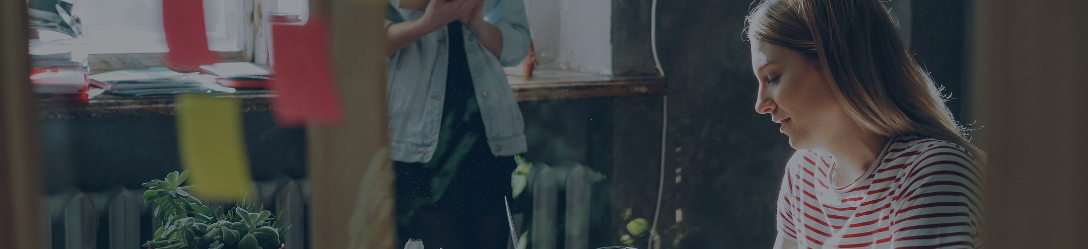 Woman working